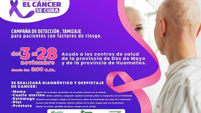 Los profesionales identificarán casos de cáncer de mama, útero, próstata, estómago y piel.