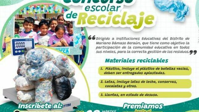 Gran concurso de reciclaje