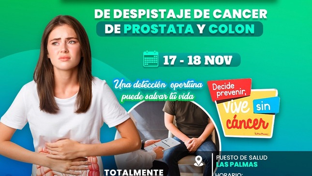 Gran campaña de despistaje de cancer de prostata y colon