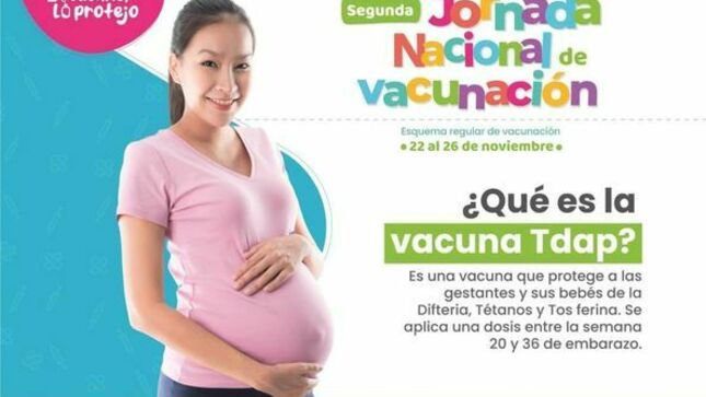 ¿Sabías que desde la gestación puedes proteger a tu bebé de las enfermedades? Conoce qué vacunas debes aplicarte y de qué enfermedades estarán protegidos. 💉Más información ▶️ www.gob.pe/lovacunoloprotejo