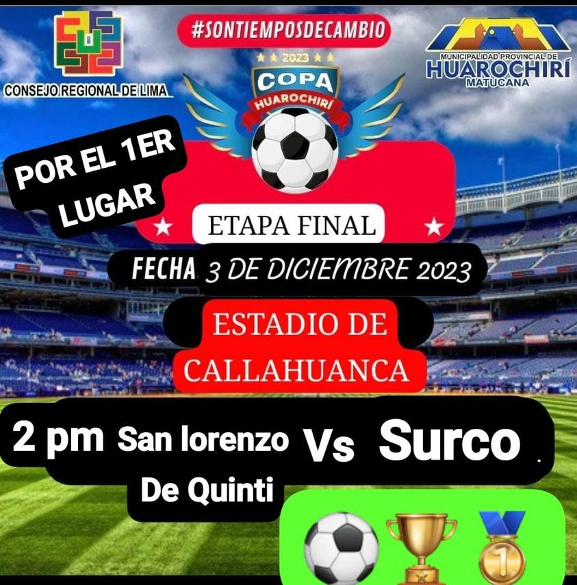 Copa Huarochirí