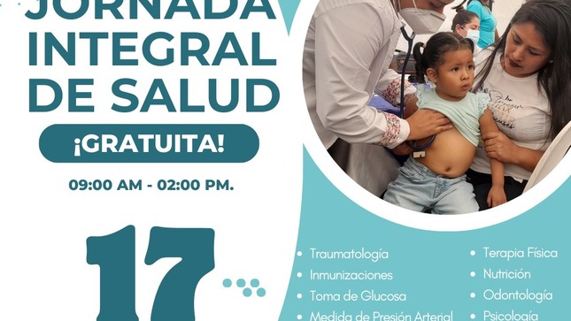 Jornada Integral de Salud gratuita