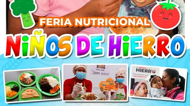 Feria Nutricional "Niños de Hierro" en Huambos