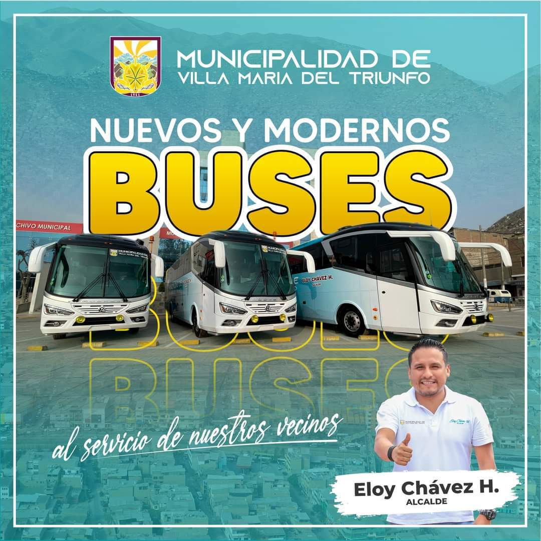 Nuevos y Modernos Buses