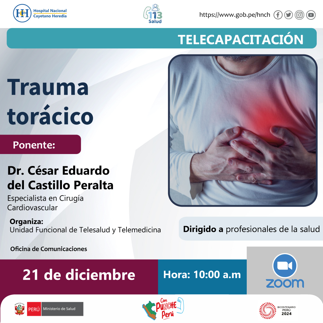 Telecapacitación  Trauma Torácio
