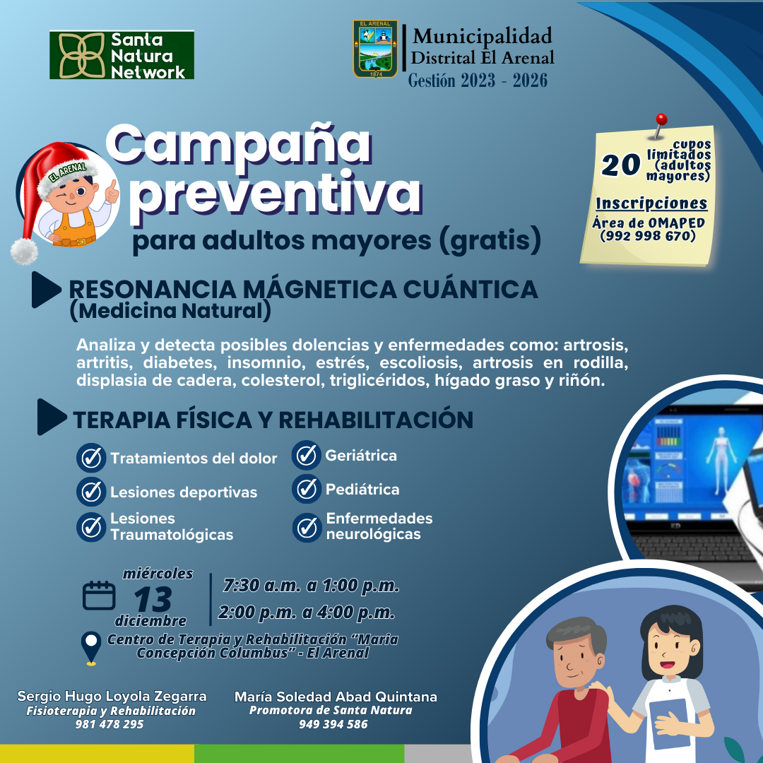 Campaña preventiva para adultos (gratis)