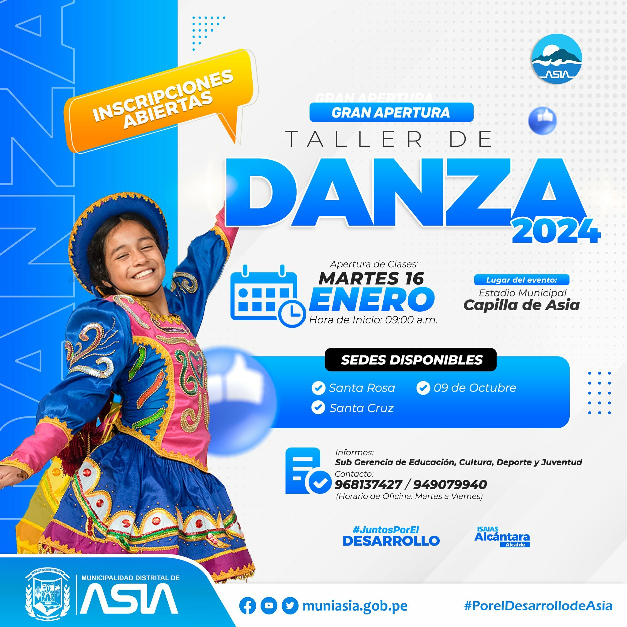 Talleres de verano Asia 2024 "Danza"