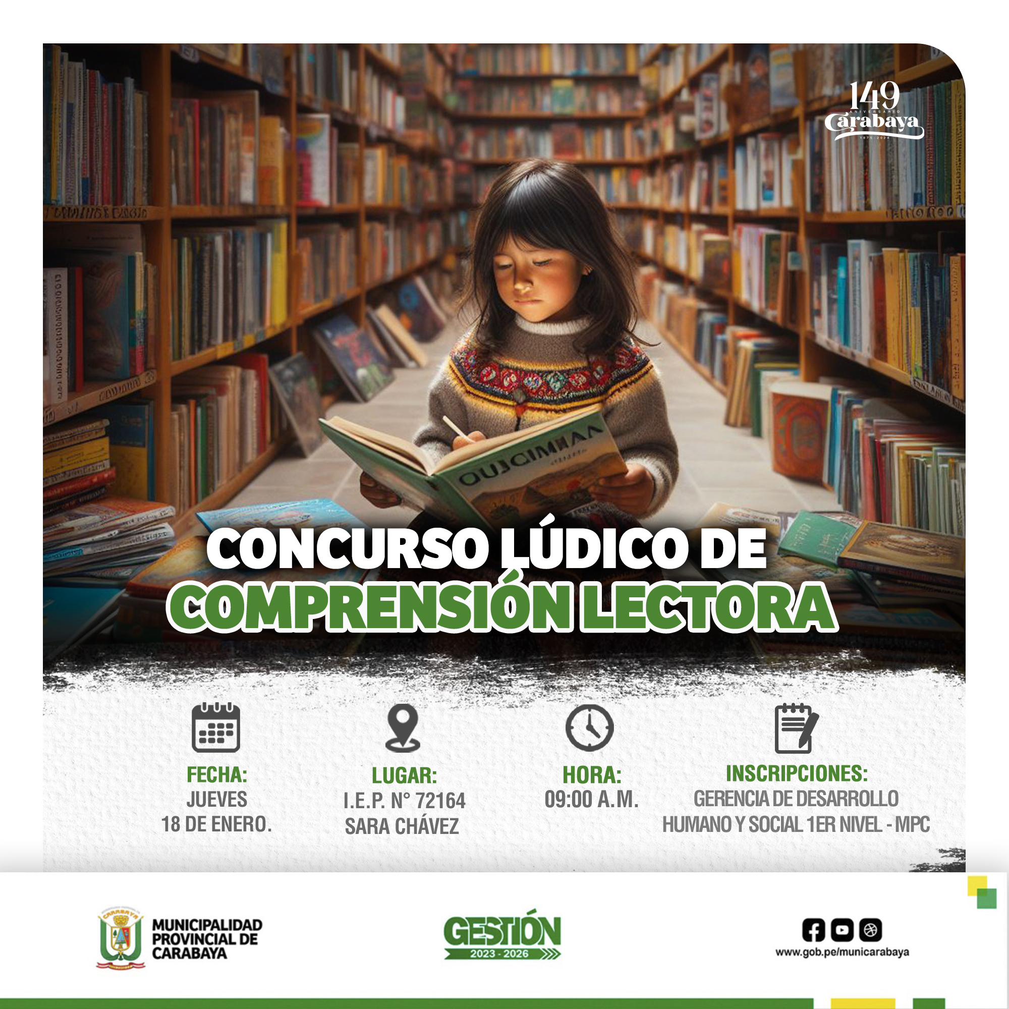 Concurso Lúdico de Compresión Lectora