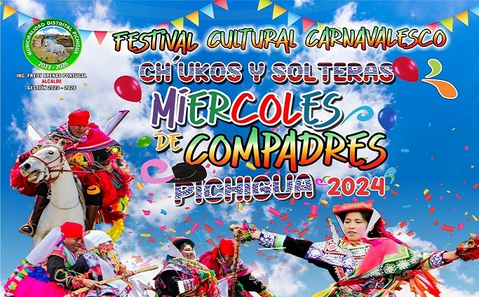 festival Cultural carnavalesco de ch´ukos y soltero miércoles de compadres 2024.