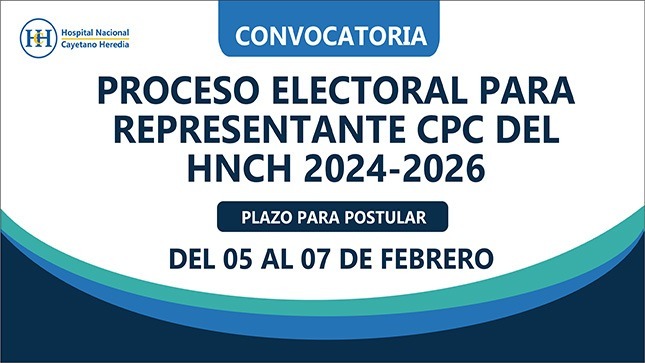 Proceso Electoral para representante Comité de Planificación de la Capacitación - CPC del HNCH 2024 -2026