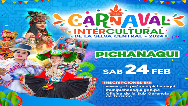 Carnaval Intercutural de la Selva Central Pichanaqui-2024