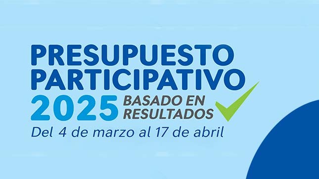 Convocatoria Presupuesto Participativo 2025