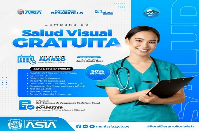 Campaña de salud visual gratuita