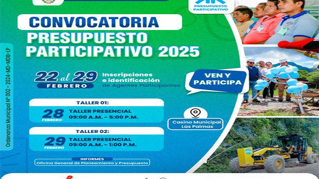 Presupuesto Participativo 2025