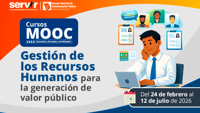 Imagen Curso MOOC: Gestión de los recursos humanos para la generación de valor público