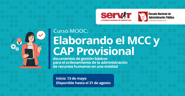 Curso MOOC: Elaborando el MCC y CAP Provisional