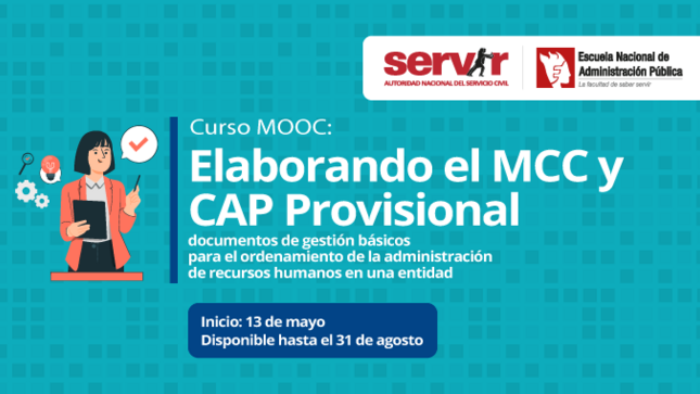 Imagen del Curso MOOC: Elaborando el MCC y CAP Provisional