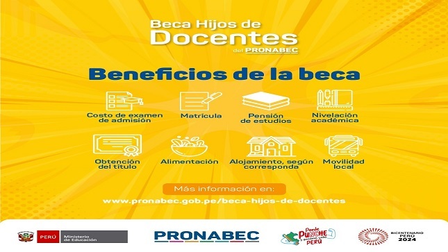 Beca hijos de docentes