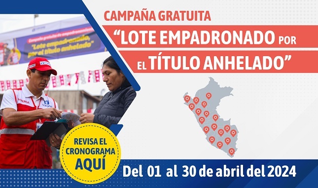 CAMPAÑA DE EMPADRONAMIENTO - ABRIL 2024