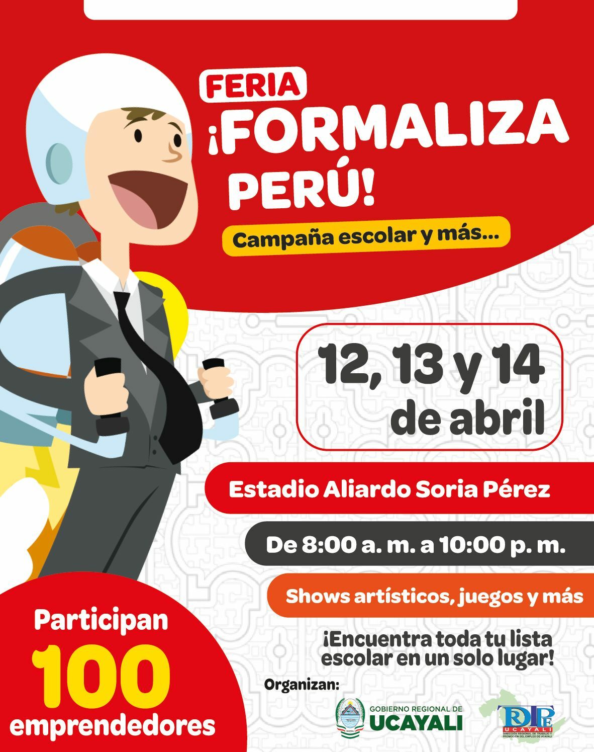 FERIA FORMALIZA PERÚ "CAMPAÑA ESCOLAR Y MÁS"