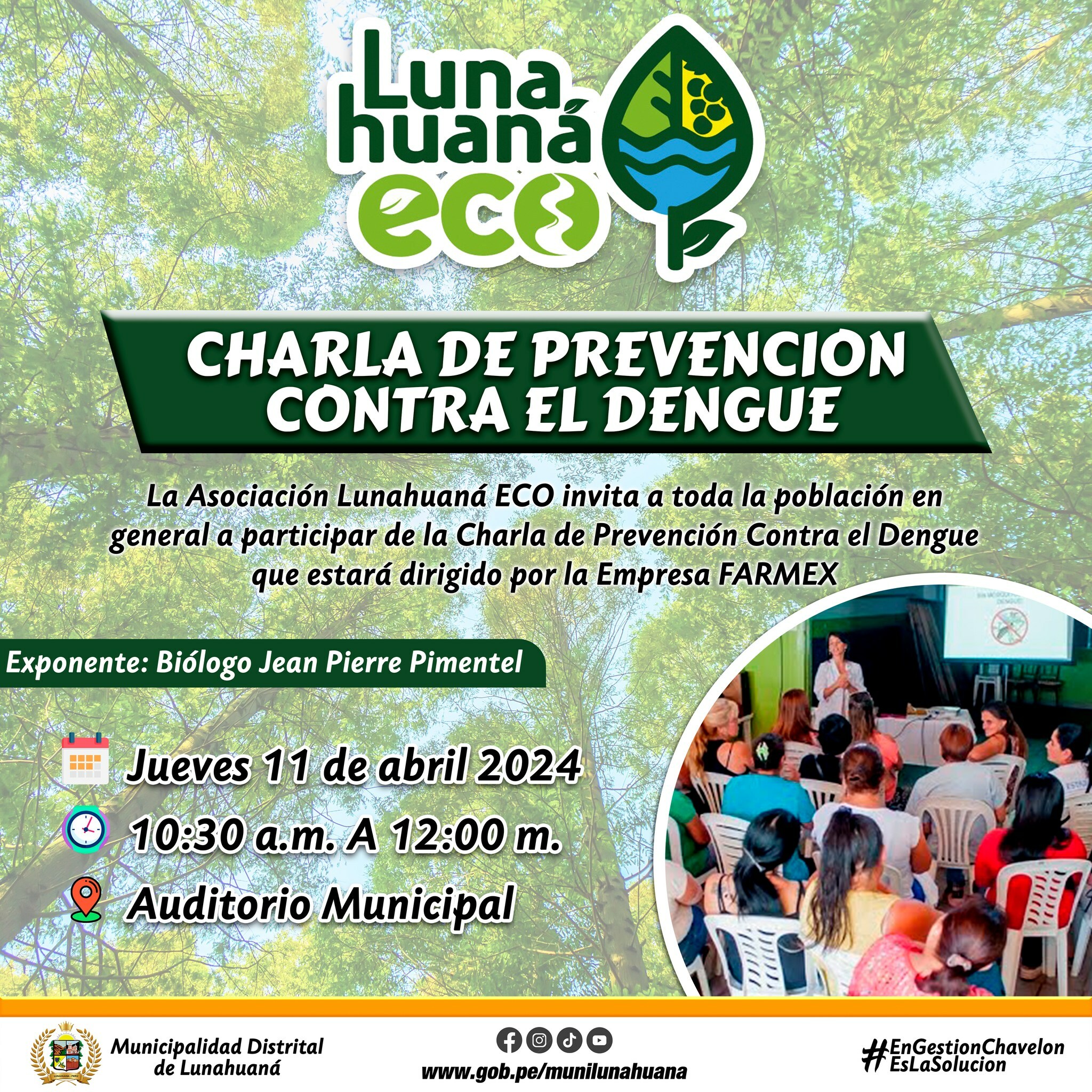 📢Charla de Prevención contra el DENGUE📢