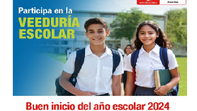 Veeduría Escolar del Buen Inicio del Año Escolar