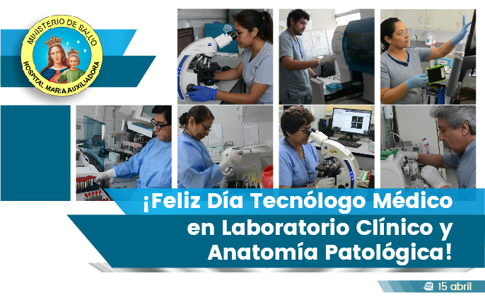 ¡Feliz Día Tecnólogo Médico en Laboratorio Clínico y Anatomía Patológica!