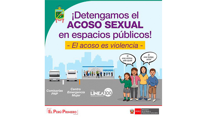 ¡No al Acoso Sexual!