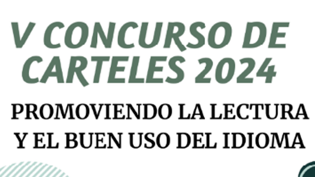 V Concurso de Carteles por el día del idioma y el libro