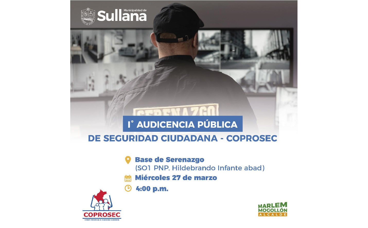 Audiencia Pública de Seguridad Ciudadana