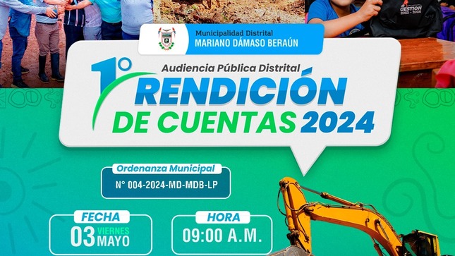 Primera Audiencia Pública - Rendición de Cuentas 2024