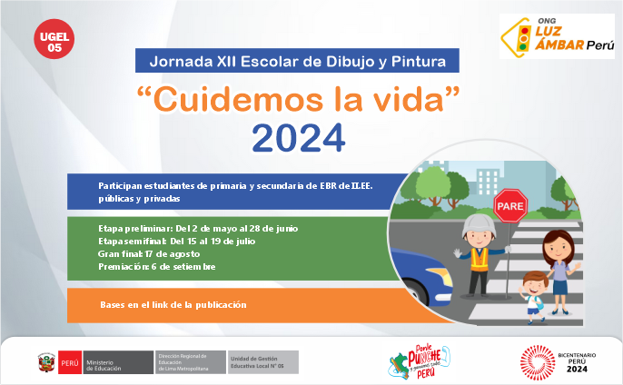 XII Jornada Escolar de Dibujo y Pintura "Cuidemos la vida" 2024