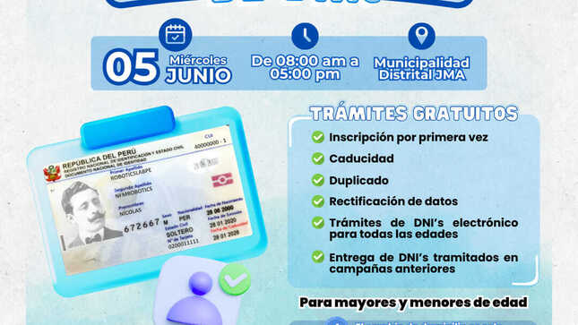 Imagen promocional de la Gran Campaña de trámite Gratuito de DNIe