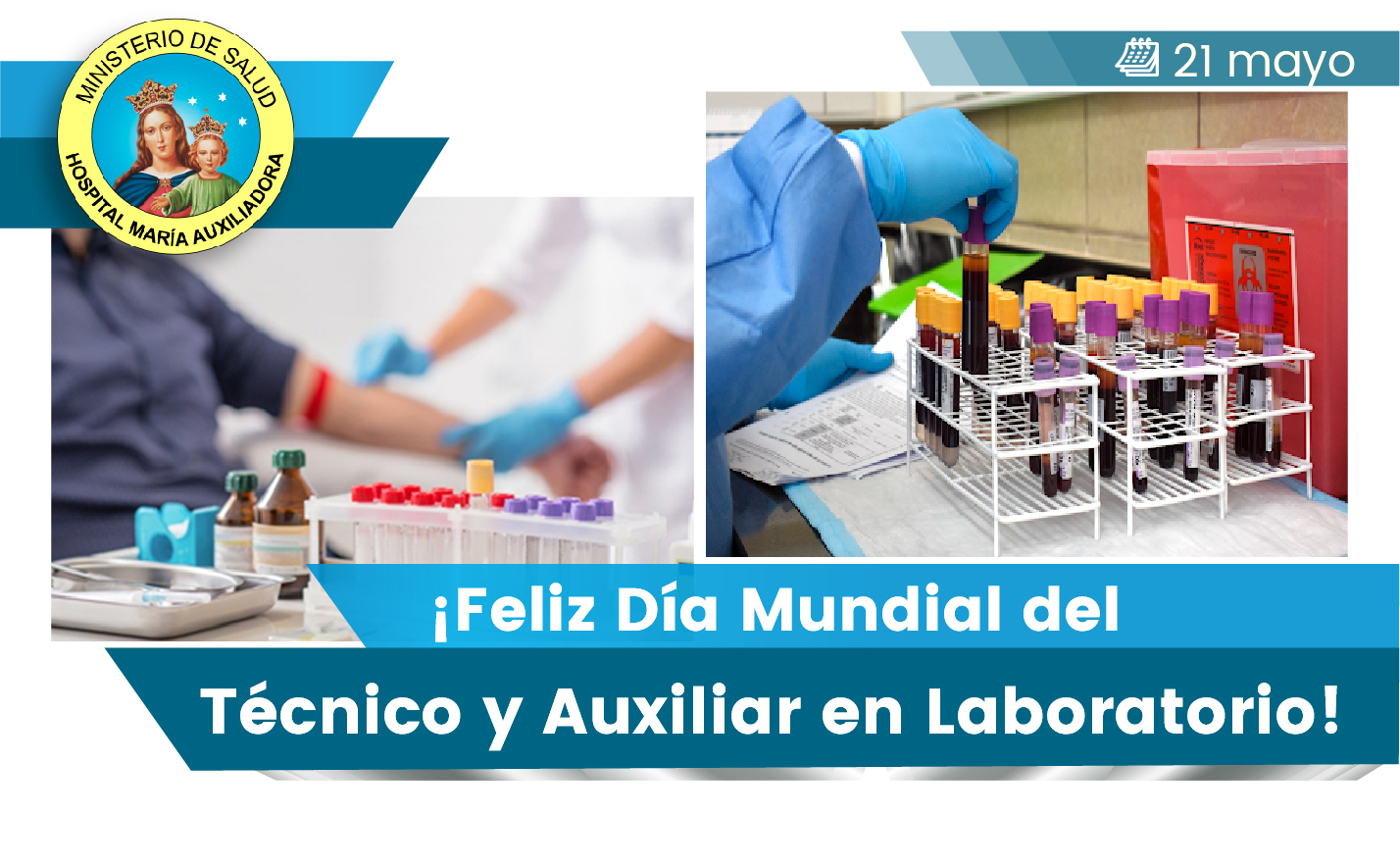 ¡Feliz Día Mundial del Técnico y Auxiliar en Laboratorio!