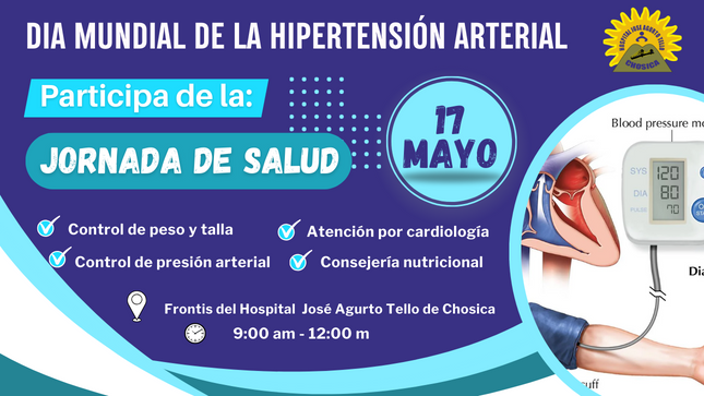 Día Mundial de la Hipertensión Arterial