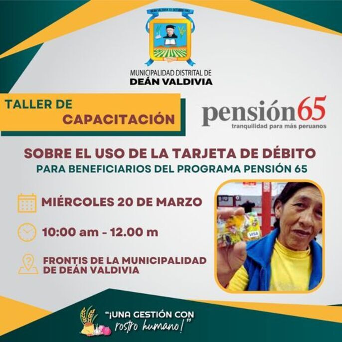 Taller de Capacitación sobre el Uso de la Tarjeta de Débito