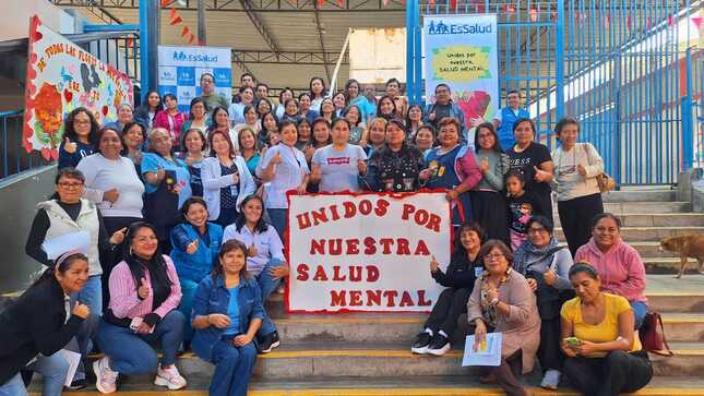 Campaña "Unidos por la Salud Mental" - Policlínico Pizarro