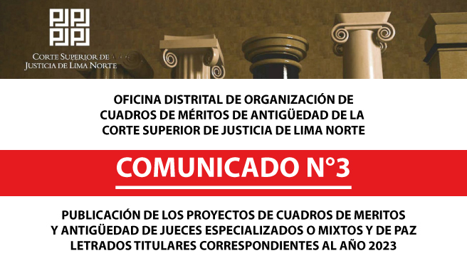Comunicado N°3