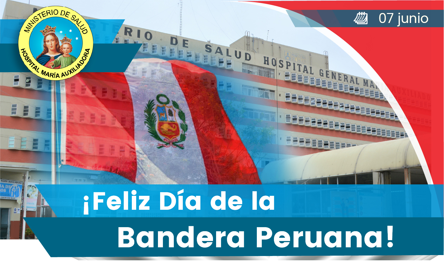 ¡Feliz Día de la Bandera Peruana!