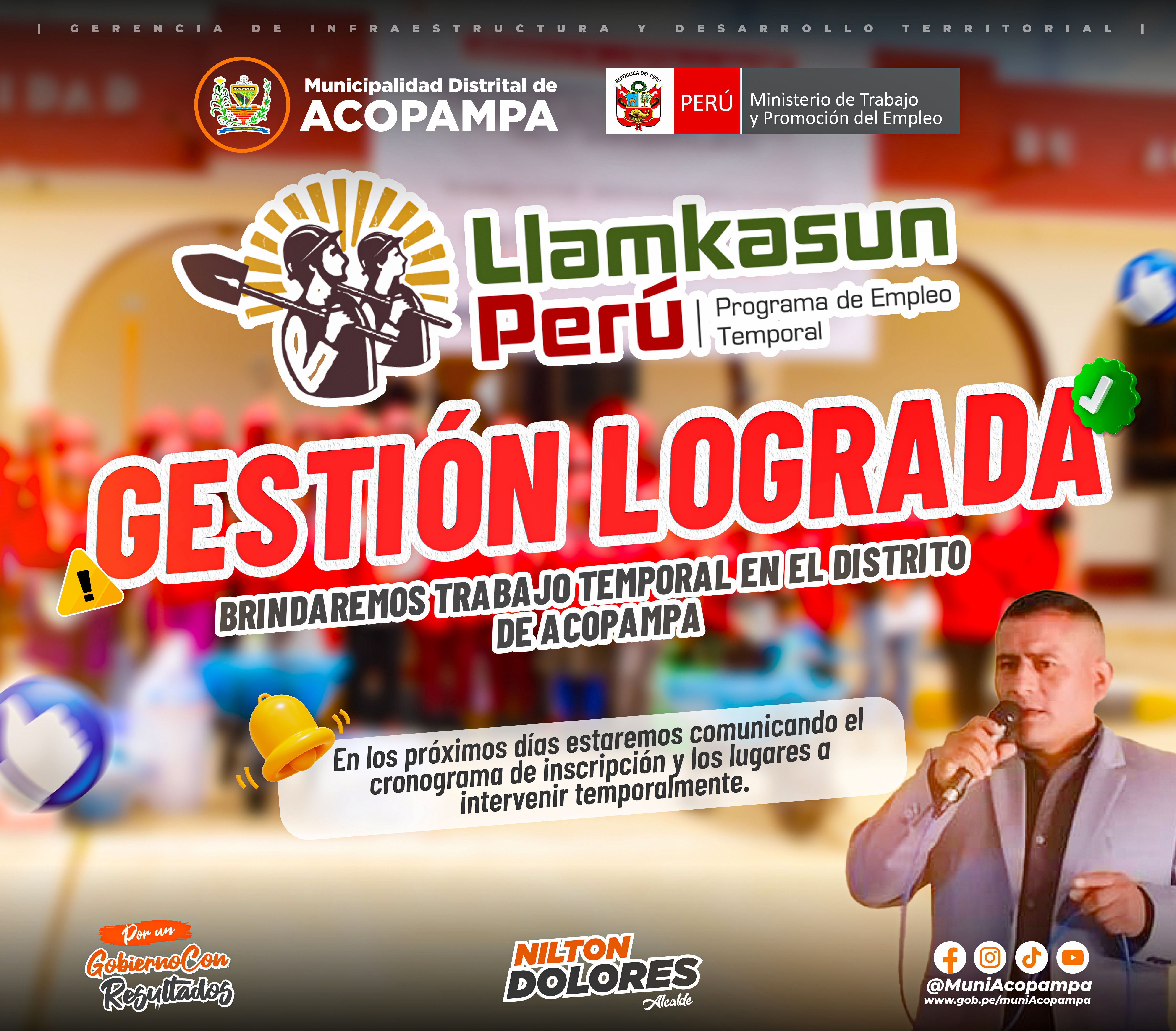 Llankasun Peru en Acopampa