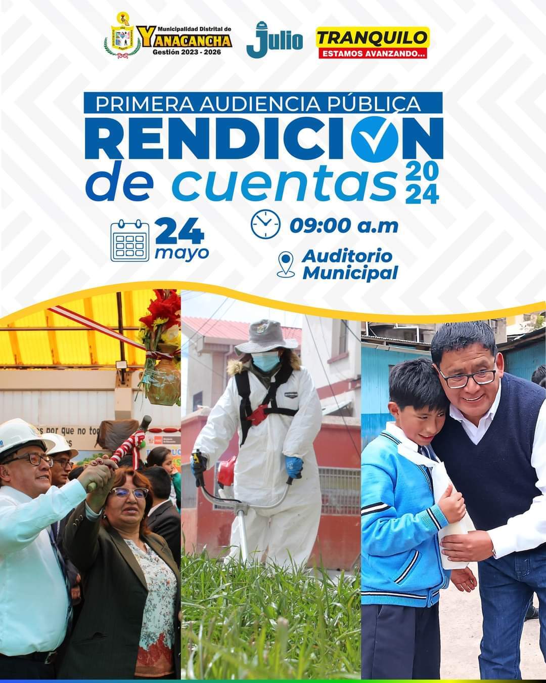 Primera Audiencia publica y rendición de cuentas 2024