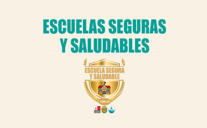 Banner Escuelas Seguras y Saludables.