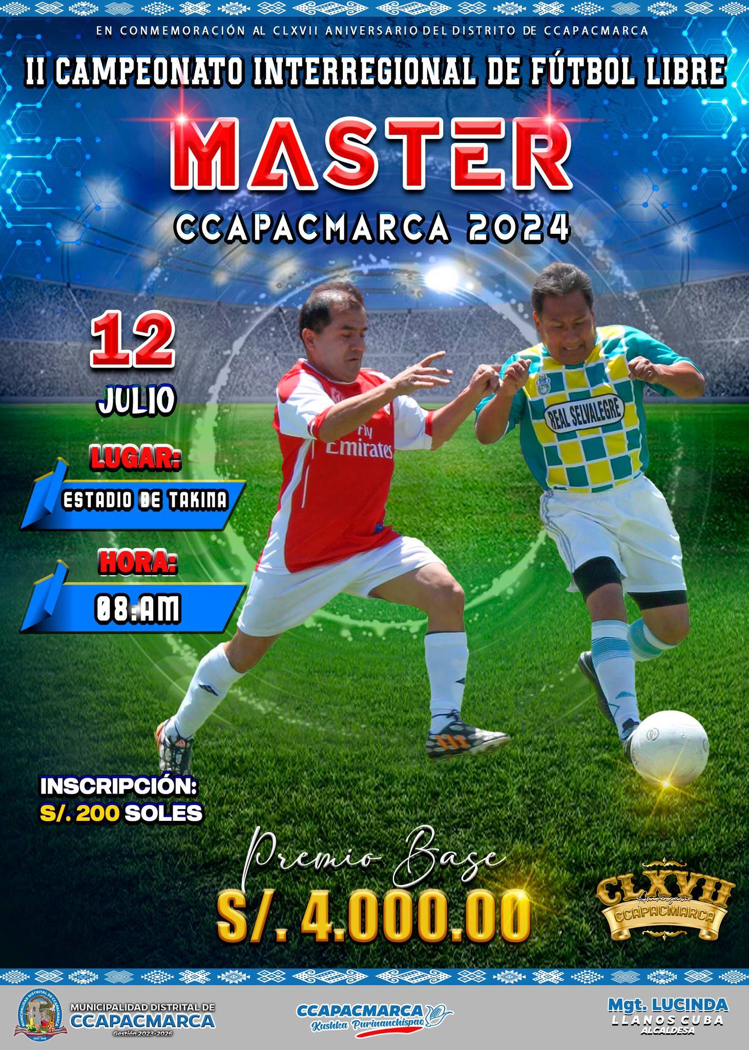 Gran Campeonato de fΓΊtbol Interregional libre master