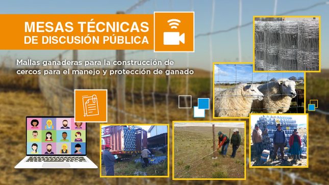 Mesas técnicas de discusión pública - Fichas de Homologación