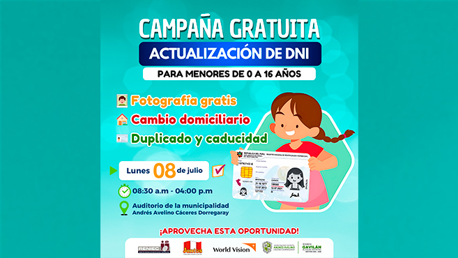 Actualización de DNI