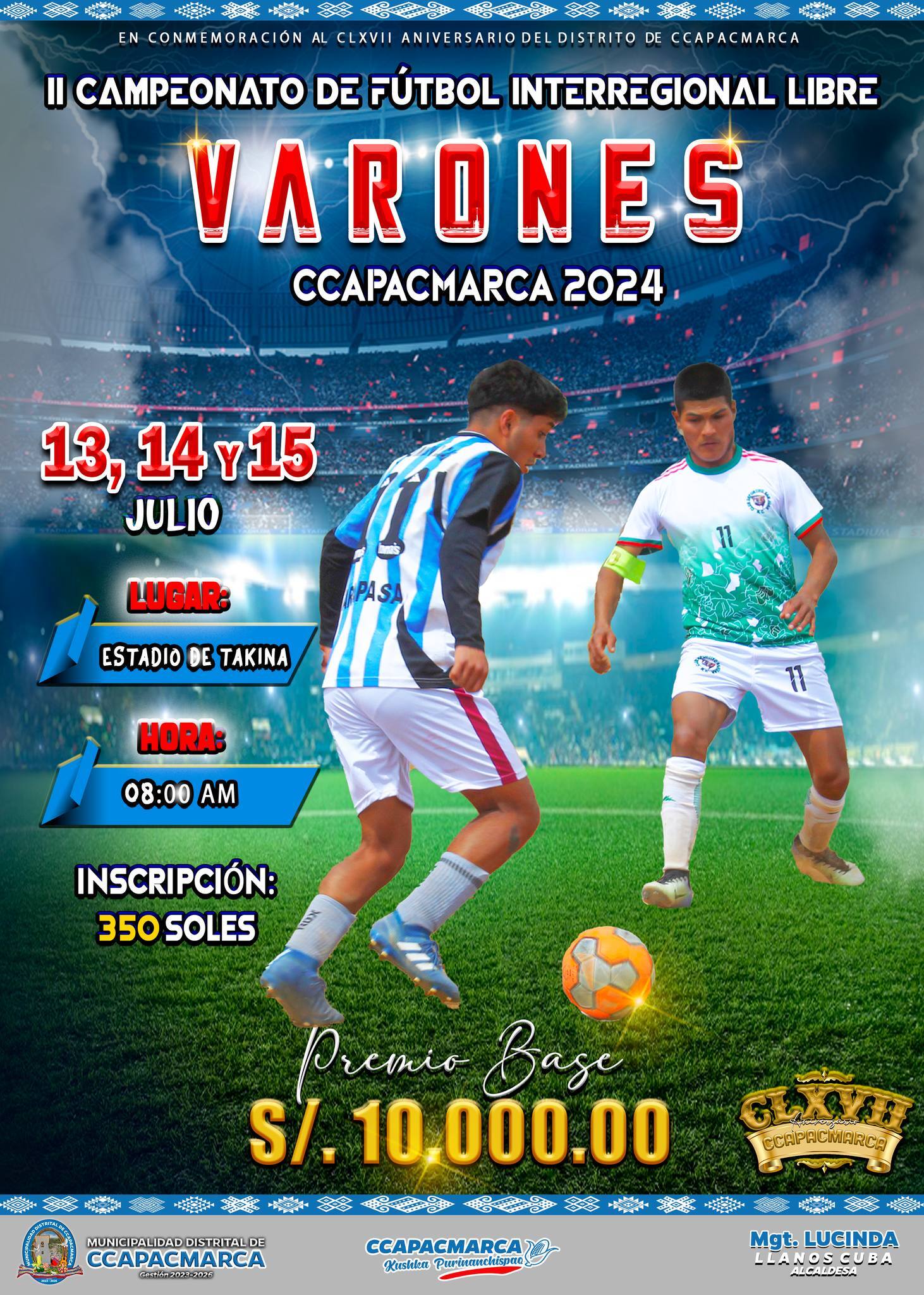 Gran Campeonato de Futbol Libre Varones