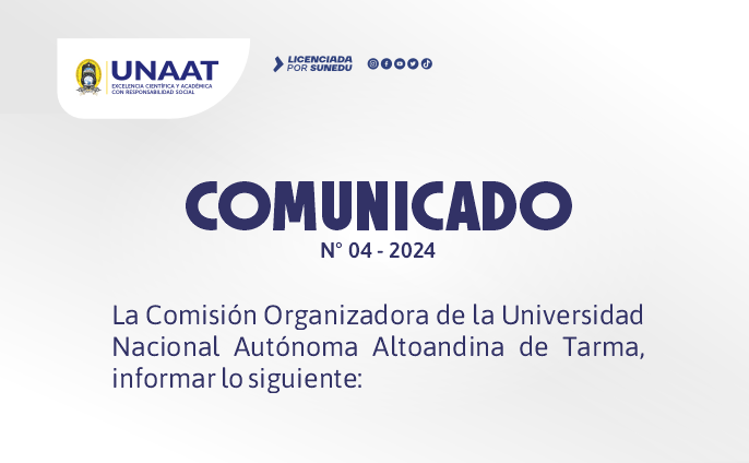 Comunicado de suspensión de labores académicas presenciales