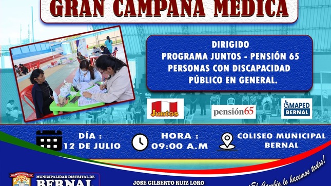 ¡𝗜𝗻𝘃𝗶𝘁𝗮𝗰𝗶𝗼́𝗻 𝗘𝘀𝗽𝗲𝗰𝗶𝗮𝗹❗ 𝗖𝗮𝗺𝗽𝗮𝗻̃𝗮 𝗠𝗲́𝗱𝗶𝗰𝗮 𝗚𝗿𝗮𝘁𝘂𝗶𝘁𝗮 𝗲𝗻 𝗕𝗲𝗿𝗻𝗮𝗹: 𝗖𝘂𝗶𝗱𝗮𝗻𝗱𝗼 𝘁𝘂 𝗦𝗮𝗹𝘂𝗱 𝘆 𝗕𝗶𝗲𝗻𝗲𝘀𝘁𝗮𝗿❞