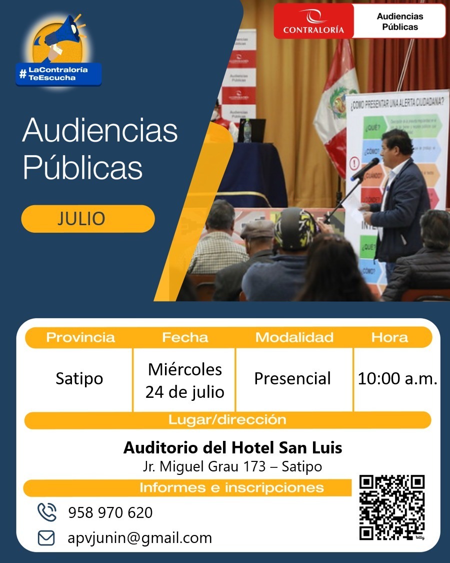 Audiencias Públicas - Contraloría