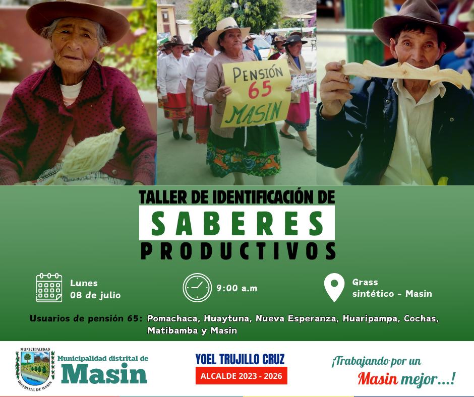 Taller de Identificación de Saberes Productivos